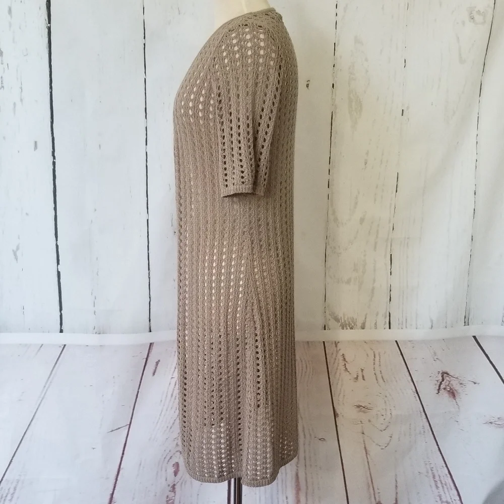 Cover Up Long Knit Sweater - Picture 4 of 6